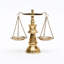 Vintage Weighing Scale Décor- Gold
