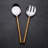 Inox Artisans Plateau Salad Serving 2 Pc. Set