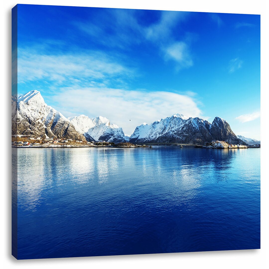 Leinwandbild Lofoten in Norwegen