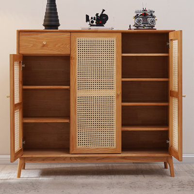 Grande armoire à chaussures moderne avec rangement