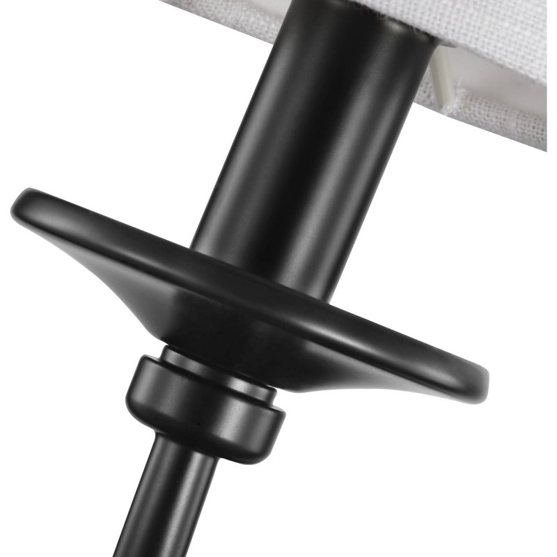 Hengrove Steel Wallchiere, Black
