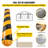 VEVOR Rubber 40.2'' L Threshold Ramp