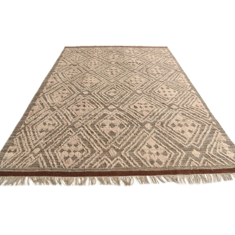 Tapis brun Iniguez