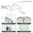 10" High Pressure Rain Shower Head With 12'' Extension Arm-110476244