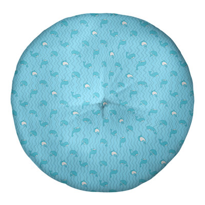 Coussin de sol baleines