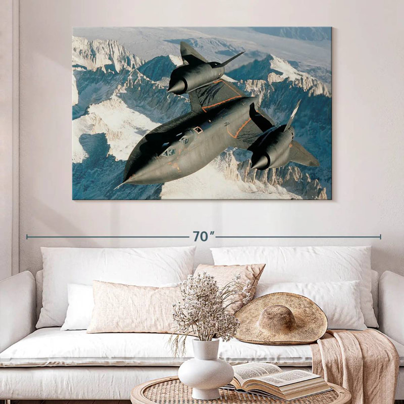 Avion Mait F15E Strike Eagle, H 34 po x l 51 po