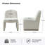 Rikako Mid-century Side Chair with Hardwood Legs-27478316