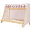 Lit cabane double XL avec lit gigogne, tablette de rangement, veilleuse DEL et tente-1314703909