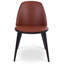 Chaise d'appoint rembourrée en bois massif Scheinuk-1534744453
