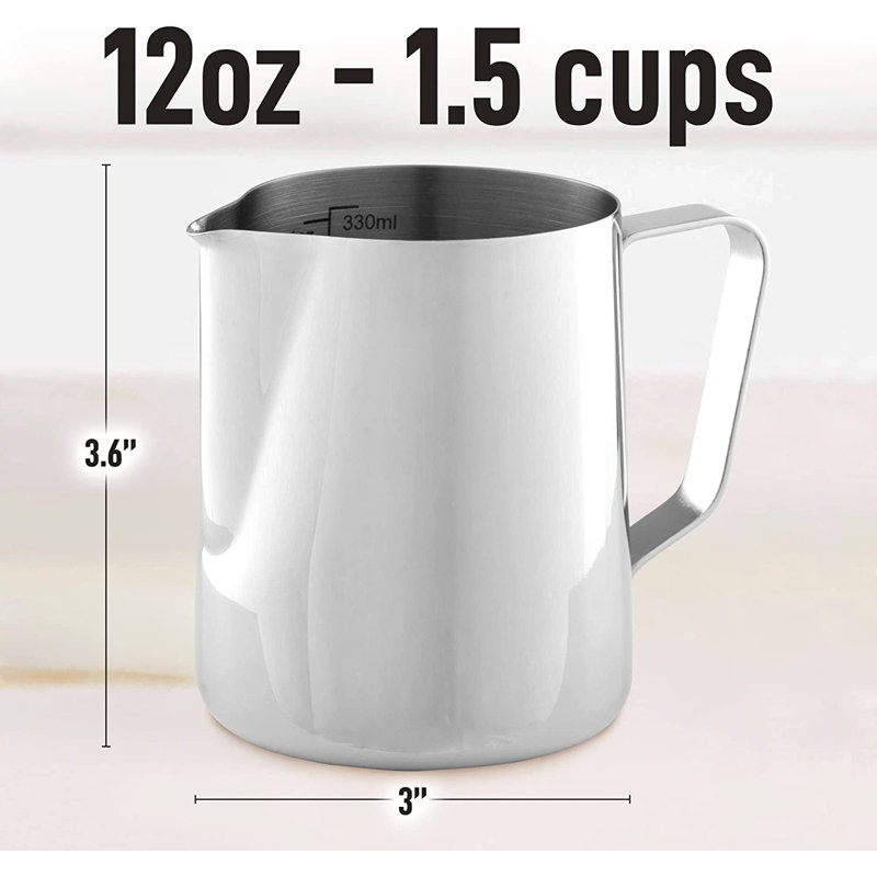 Tasse à vapeur en argent Zulay Kitchen, 3 po