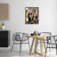  Wine Bottles on Bar Black Framed Giclee Art by Carol Robinson-808167358-808167357