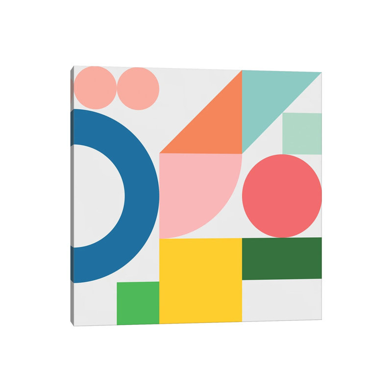 Playpark III - Print on Canvas, Wrapped Canvas, 66.04 cm H x 66.04 cm W x 1.91 cm D