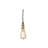 Clarissa 1 - Light Edison Bulb Pendant With Brass Hardware