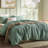 Essential Collection 100% Cotton Waffle Weave Duvet Cover Set-109512985-110365887