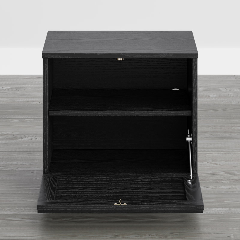3- Piece TV Stand Living Room Set, Black