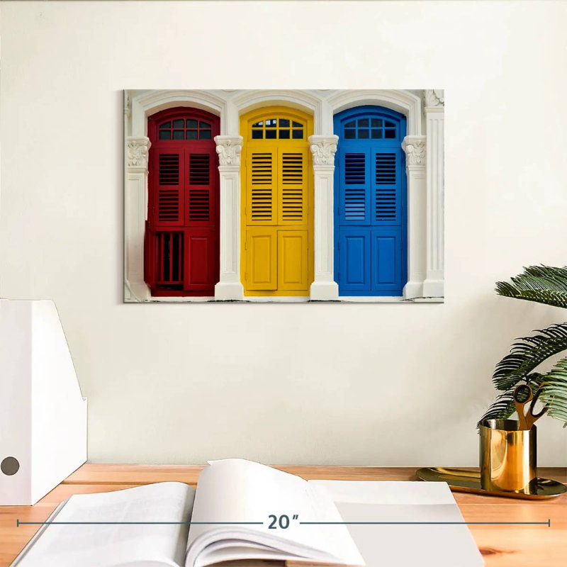 Portes singapouriennes Lilie, H 8 po x l 12 po