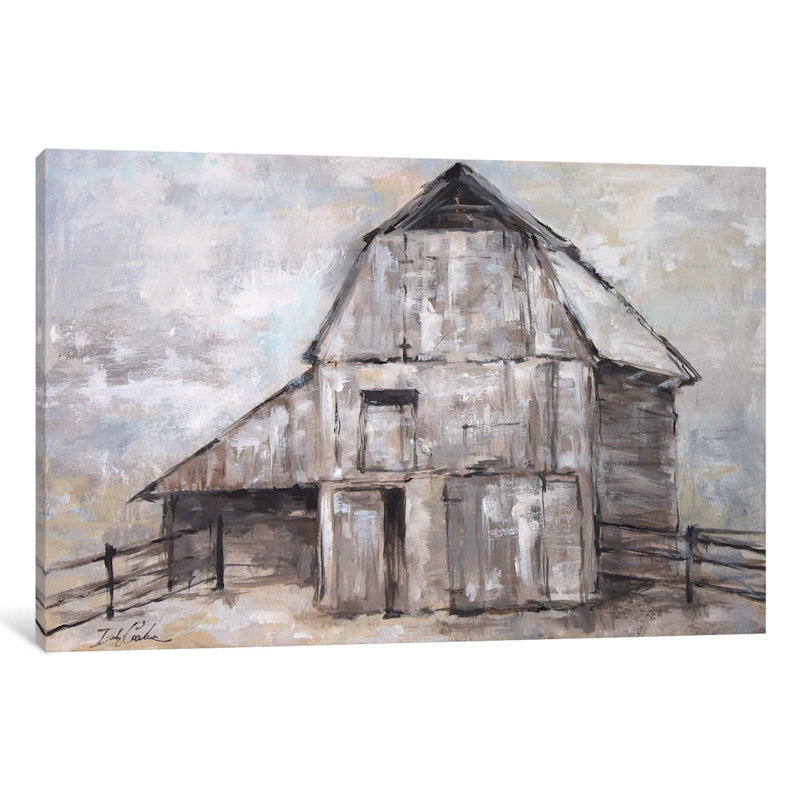 The Barn 1 Piece Painting on Canvas, 101.6 cm H x 66.04 cm W x 1.91 cm D, Wrapped Canvas