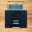 Tapis uni bleu marine en polypropylène tissé à la machine-86184003
