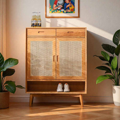 Japanese-style household shoe storage cabinet