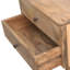 Alisha 45cm W Solid Wood Bedside Table
