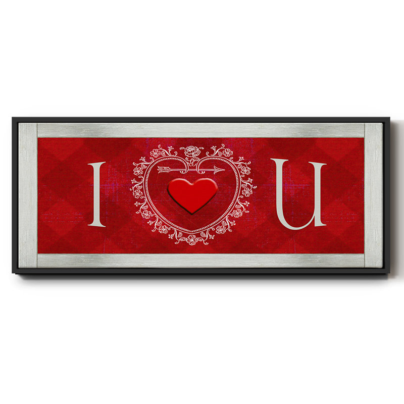 DIY Love Collection H- Framed Canvas