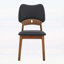 Chaise d'appoint avec coussins en tissu respirant et dossiers évidés pour un usage domestique-1225120759