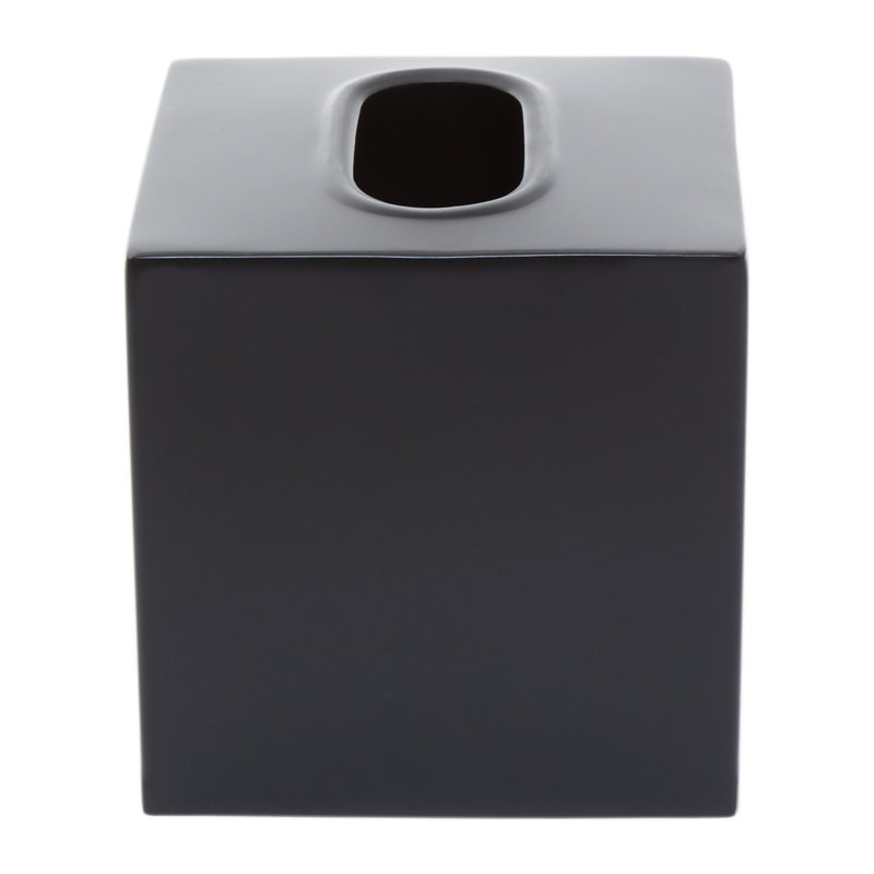 Strout Tissue Box Cover, Grey