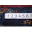Tapis chinois art déco à teinture végétale 6 x 9