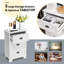 Hayti 45cm W Manufactured Wood Bedside Table