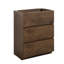 Armoire de plancher SANS lavabo, couleur noyer, avec trois tiroirs, pré-assemblée-1494867224