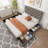 Bed Frame With Adjustable Headboard And 4 Storage Drawers, Linen Upholstered Platform Bed Frame-110095407-110095411