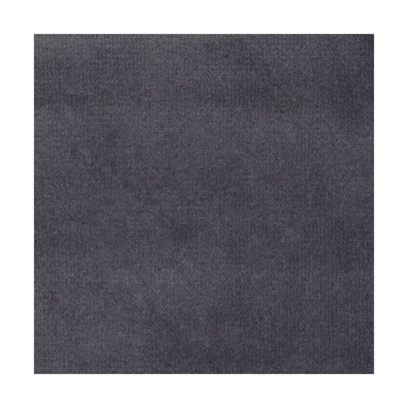 Calcott Velvet Wingback Chair, Gray Velvet