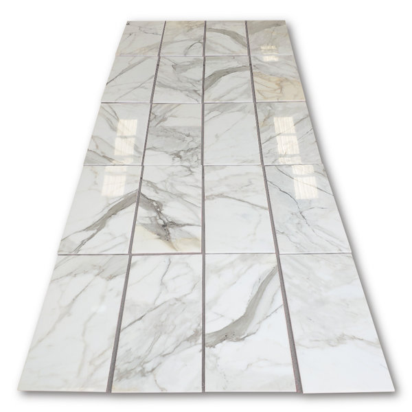 Calacatta 12" x 24" Marble Mosaic Tile