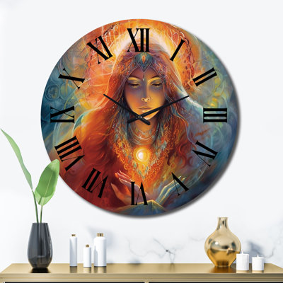 Horloge murale Divine Goddess Incantations