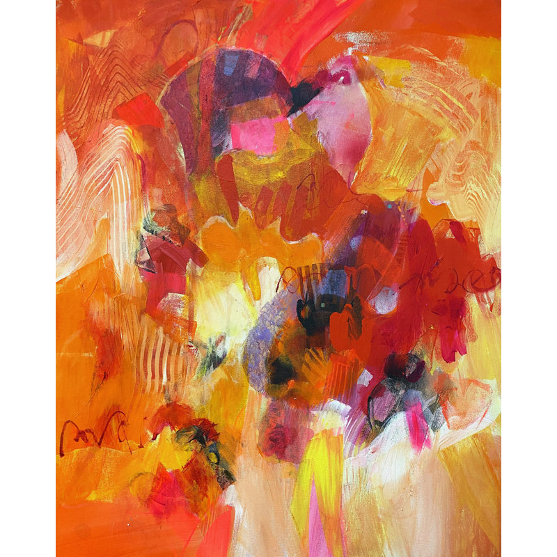 Uncut Gems Painting by Sandi Neiman Lovitz