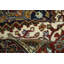 Tapis oriental en laine rouge / bleu foncé / beige / vert Heriz
