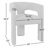 Darlington Boucle Upholstered Dining Arm Chair-1735369136