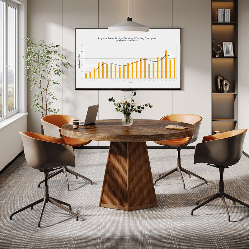 47-Inch Round Conference Table