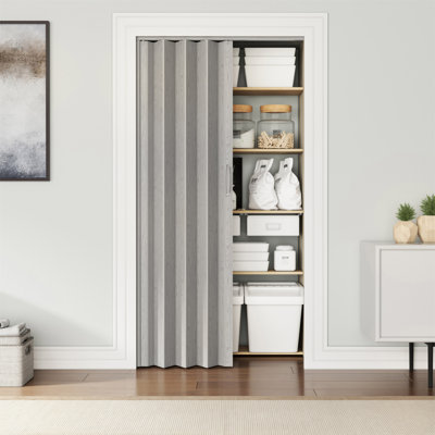 Portes accordéon pliables en PVC de 36 po ou cloison d'intimité pour usage interne