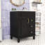 Meuble-lavabo avec lavabo en céramique, 2 tiroirs et tablette réglable-2043254266