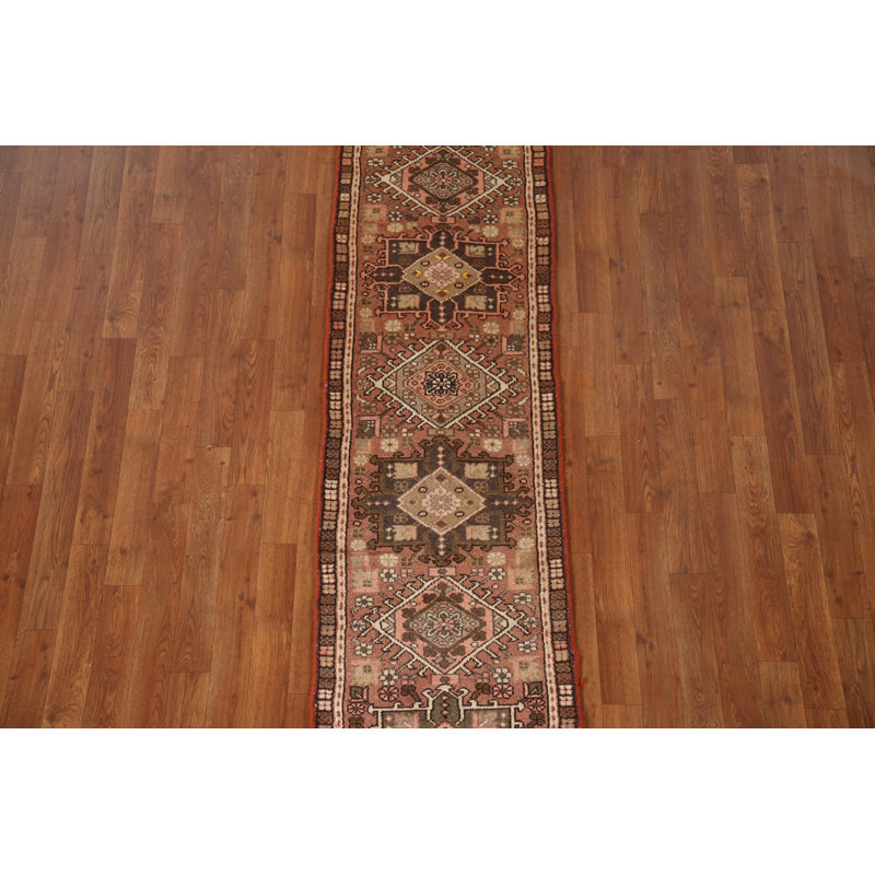 Geometric Traditional  Runner Rug 2x7