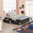 Solid Wood Open-Frame Storage Bed-94467340
