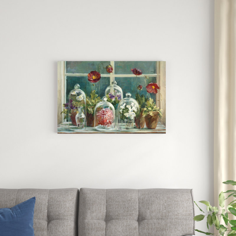 Appui de fenêtre Fall Poppies, H 20 po x l 30 po x P 1,25 po
