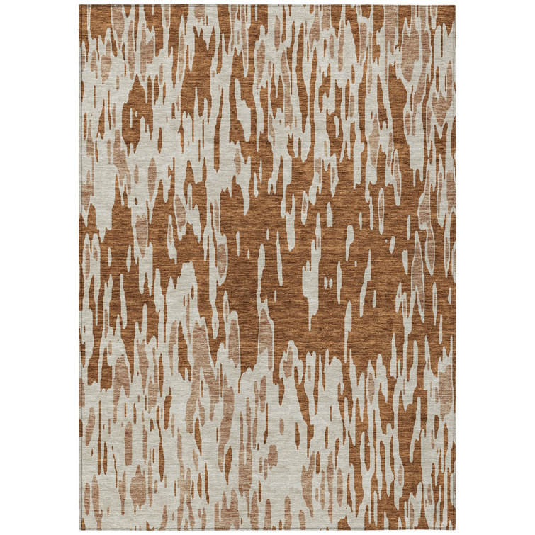 Aleighna Area Rug with Non-Slip Backing