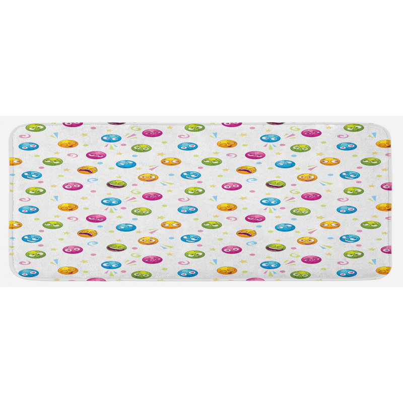 Tapis de cuisine Emoji