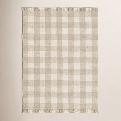 Cosette Hand-Woven Plaid Rug