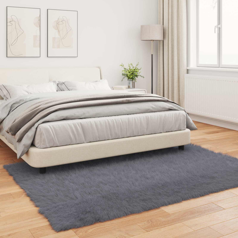 Solid Colour Standard Area Rug, Rectangle 140 x 200 cm