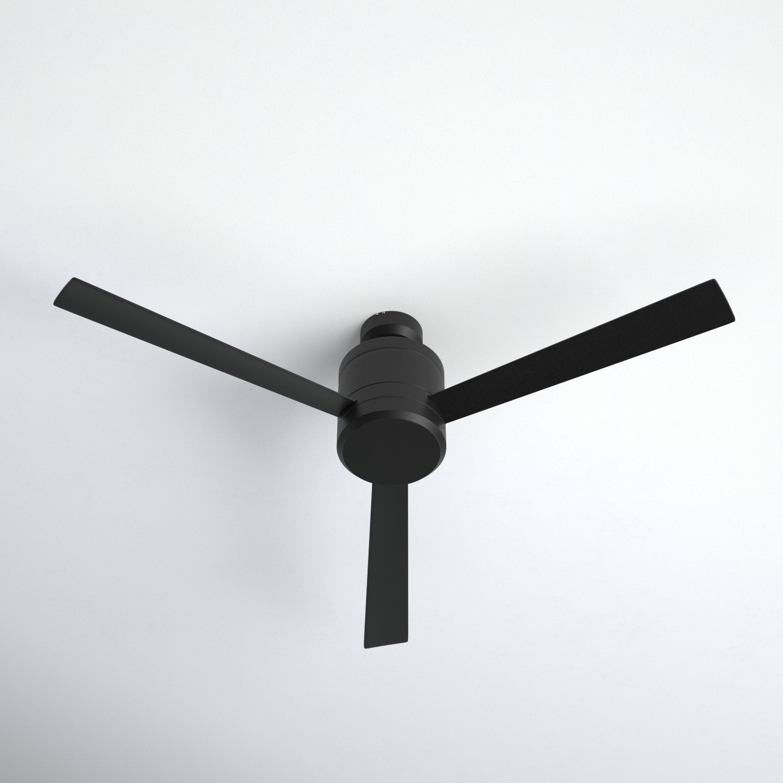 Vanna 52'' 3 Blade Ceiling Fan, Black