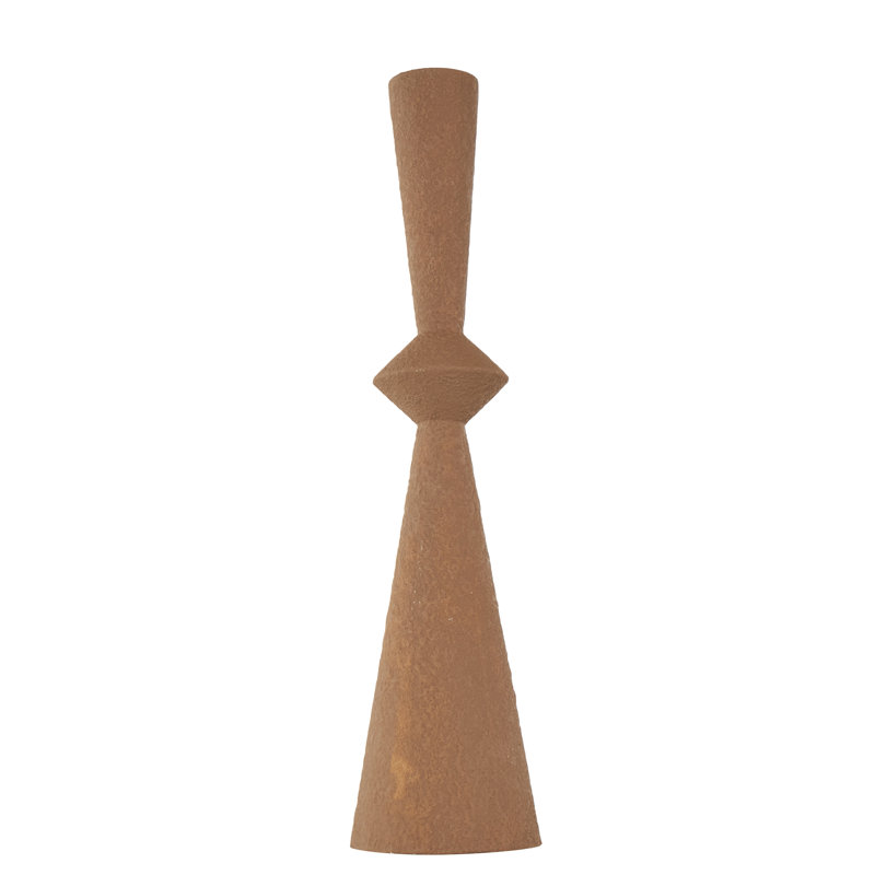 Vase cannelé en métal Cole And Grey