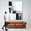 «Sky Energy Ii», reproduction d'art sur toile géante 72 po x 54 po